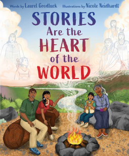 book cover for Stories Are the Heart of the World
