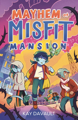 book cover for Mayhem at Misfit Mansion