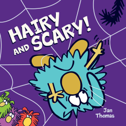 book cover for Hairy and Scary!