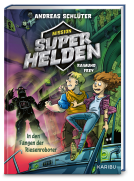 Buchcover für Mission Superhelden (Band 2) – In den Fängen der Riesenroboter