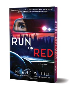 book cover for Run on Red: Deluxe Stenciled Edges