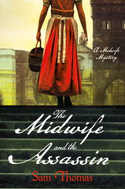 book cover for The Midwife and the Assassin
