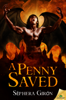 book cover for A Penny Saved