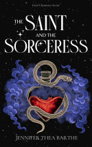 book cover for The Saint and the Sorceress
