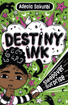 book cover for Destiny Ink: Sleepover Surprise