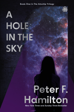book cover for A Hole in The Sky