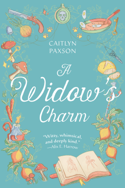 book cover for A Widow's Charm