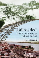 book cover for Railroaded