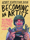 book cover for Becoming an Artist