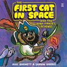 book cover for The First Cat in Space and the Baby Pirate’s Revenge