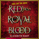 book cover for Red as Royal Blood