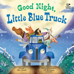 book cover for Good Night, Little Blue Truck