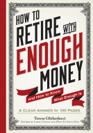 book cover for How to Retire with Enough Money