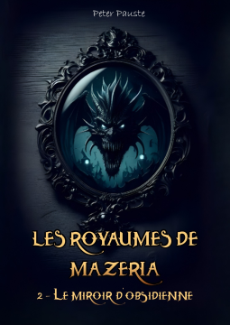 Couverture du livre pour Les Royaumes de Mazeria 2 - Le miroir d'obsidienne