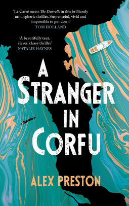 book cover for A Stranger in Corfu