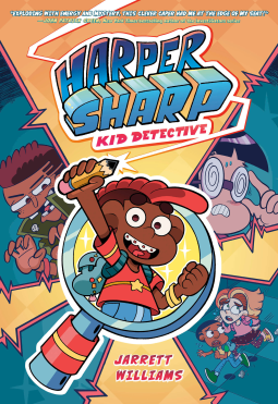 book cover for Harper Sharp: Kid Detective