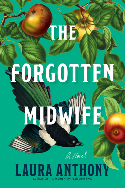 book cover for The Forgotten Midwife
