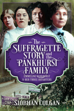 book cover for The Suffragette Story and the Pankhurst Family