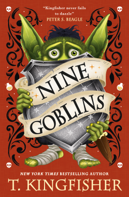 book cover for Nine Goblins