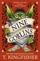 book cover for Nine Goblins