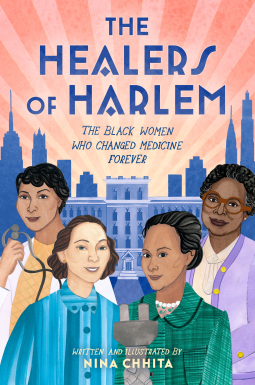 book cover for The Healers of Harlem