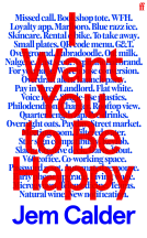 book cover for I Want You to Be Happy