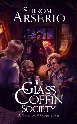 book cover for The Glass Coffin Society