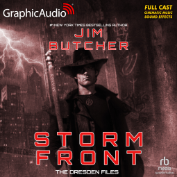book cover for Dresden Files 1: Storm Front [Dramatized Adaptation]