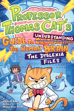 book cover for Professor Thomas Cat's Guide to Understanding the Human Brain