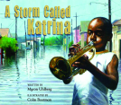 book cover for A Storm Called Katrina