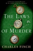 book cover for The Laws of Murder