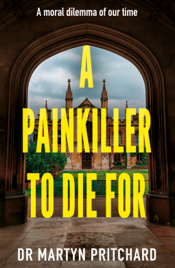 book cover for A Painkiller to Die For