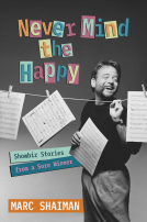 book cover for Never Mind the Happy