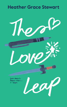 book cover for The Love Leap