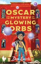 book cover for Oscar and the Mystery of the Glowing Orbs