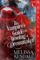 book cover for The Vampire's Guide to Wooing a Dressmaker