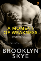book cover for A Moment of Weakness