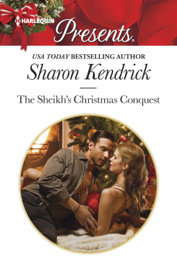 book cover for The Sheikh's Christmas Conquest