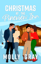 book cover for Christmas at the Pineview Inn