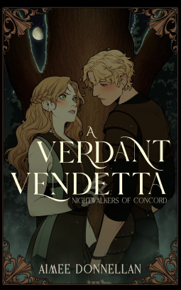 book cover for A Verdant Vendetta