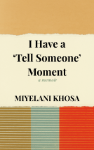 book cover for I Have a 'Tell Someone' Moment