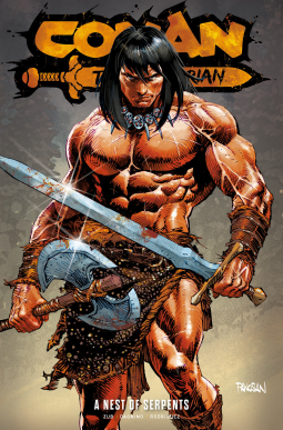 book cover for Conan the Barbarian Vol. 6 : A Nest Of Serpents