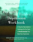 book cover for Perfectly Hidden Depression Workbook