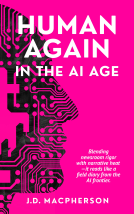 book cover for HUMAN AGAIN