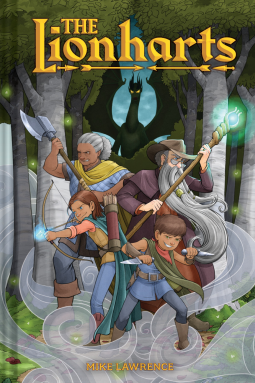book cover for The Lionharts