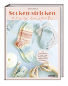 Buchcover für Socken stricken ganz einfach