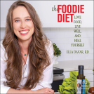book cover for The Foodie Diet