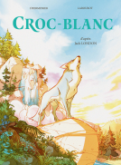 Couverture du livre pour Croc-Blanc