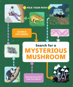 book cover for Search for a Mysterious Mushroom
