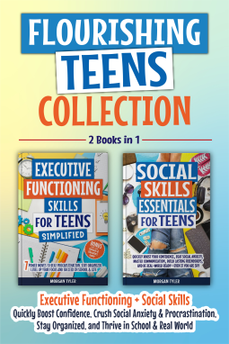 book cover for Flourishing Teens Collection